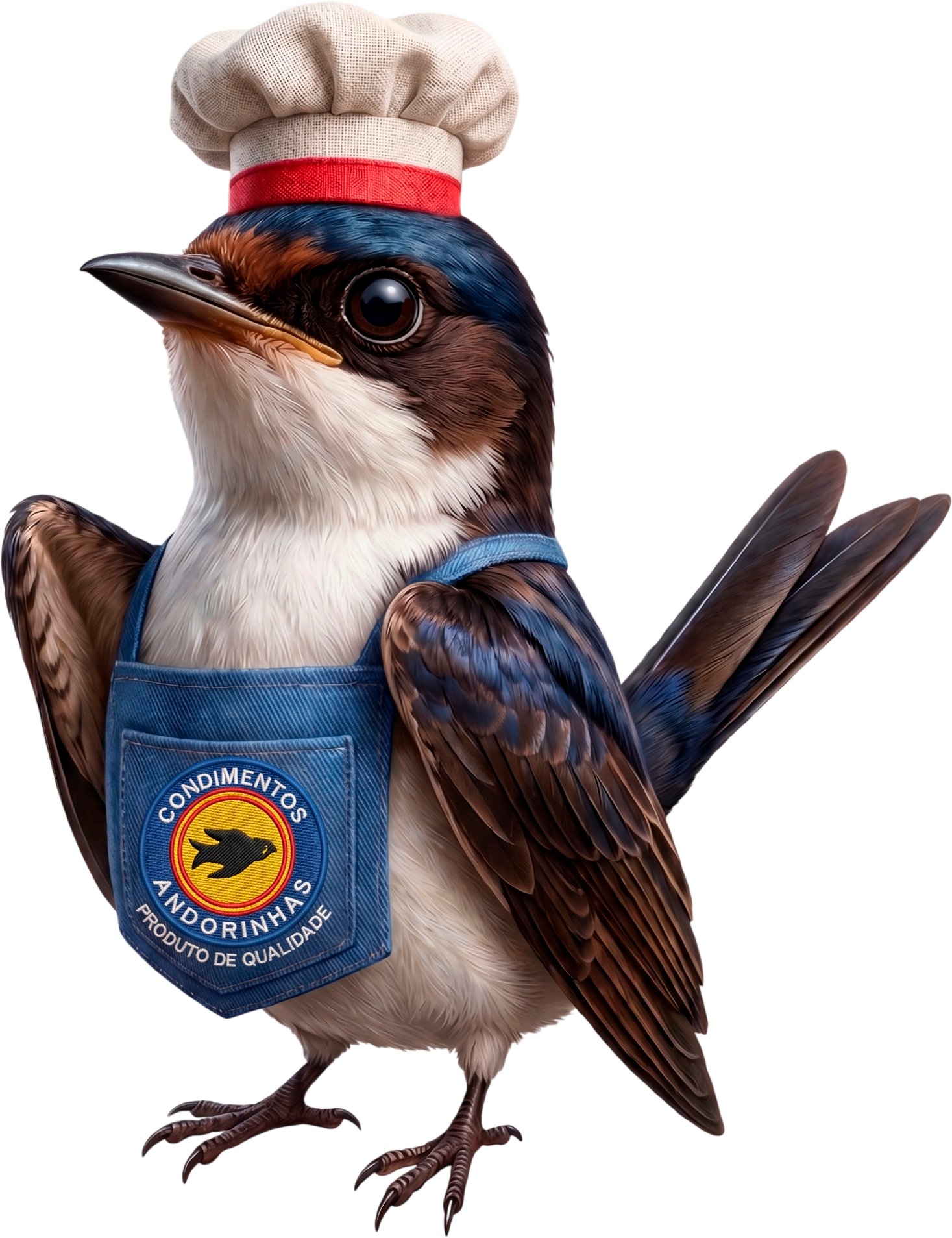 Mascote Condimentos Andorinhas