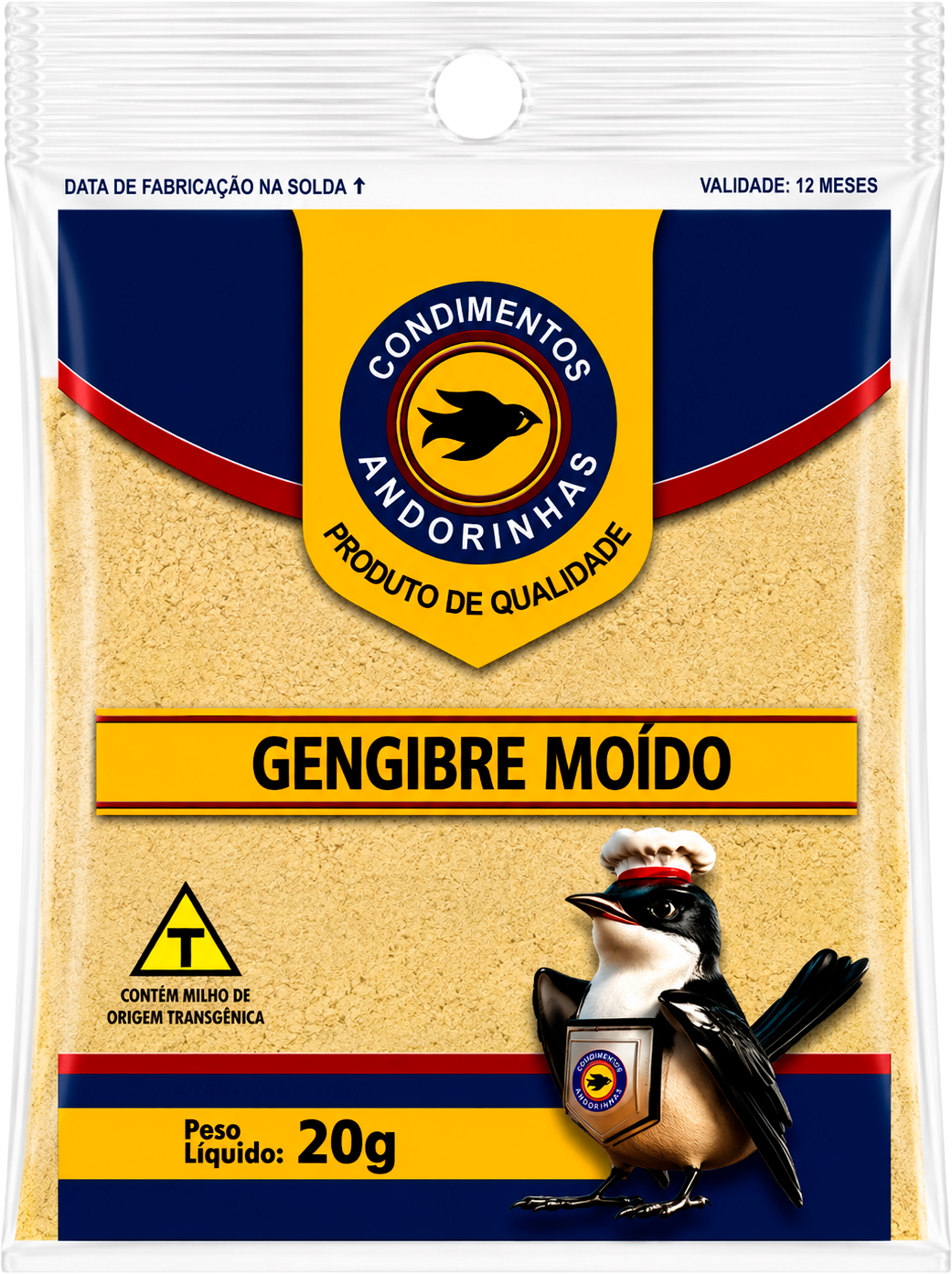 Gengibre em Moído
