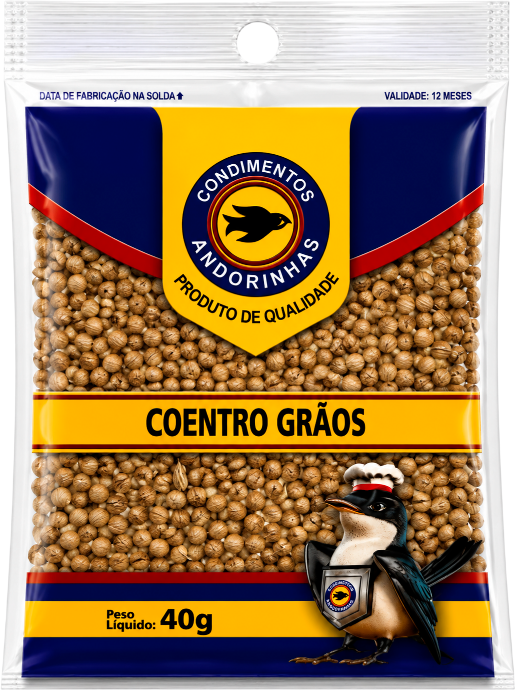 Coentro em Grãos