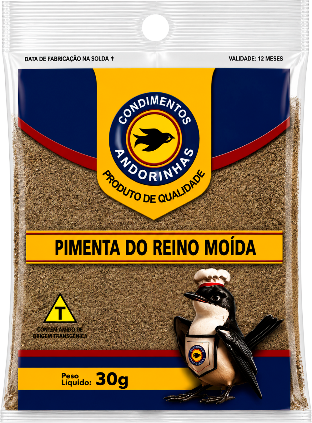 Pimenta do Reino Moída