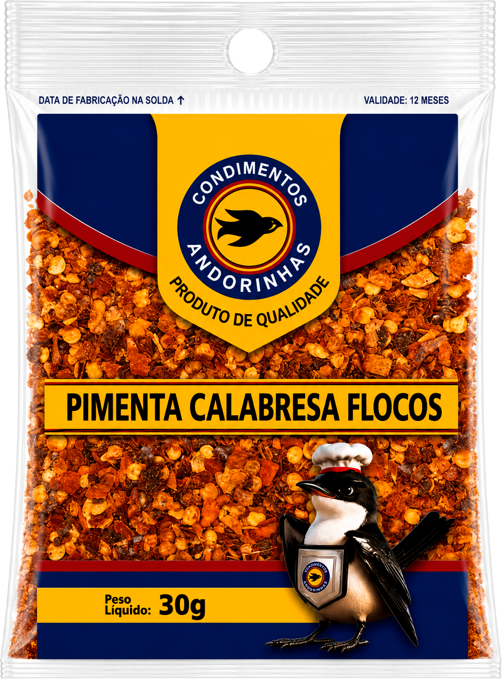 Pimenta Calabresa Flocos