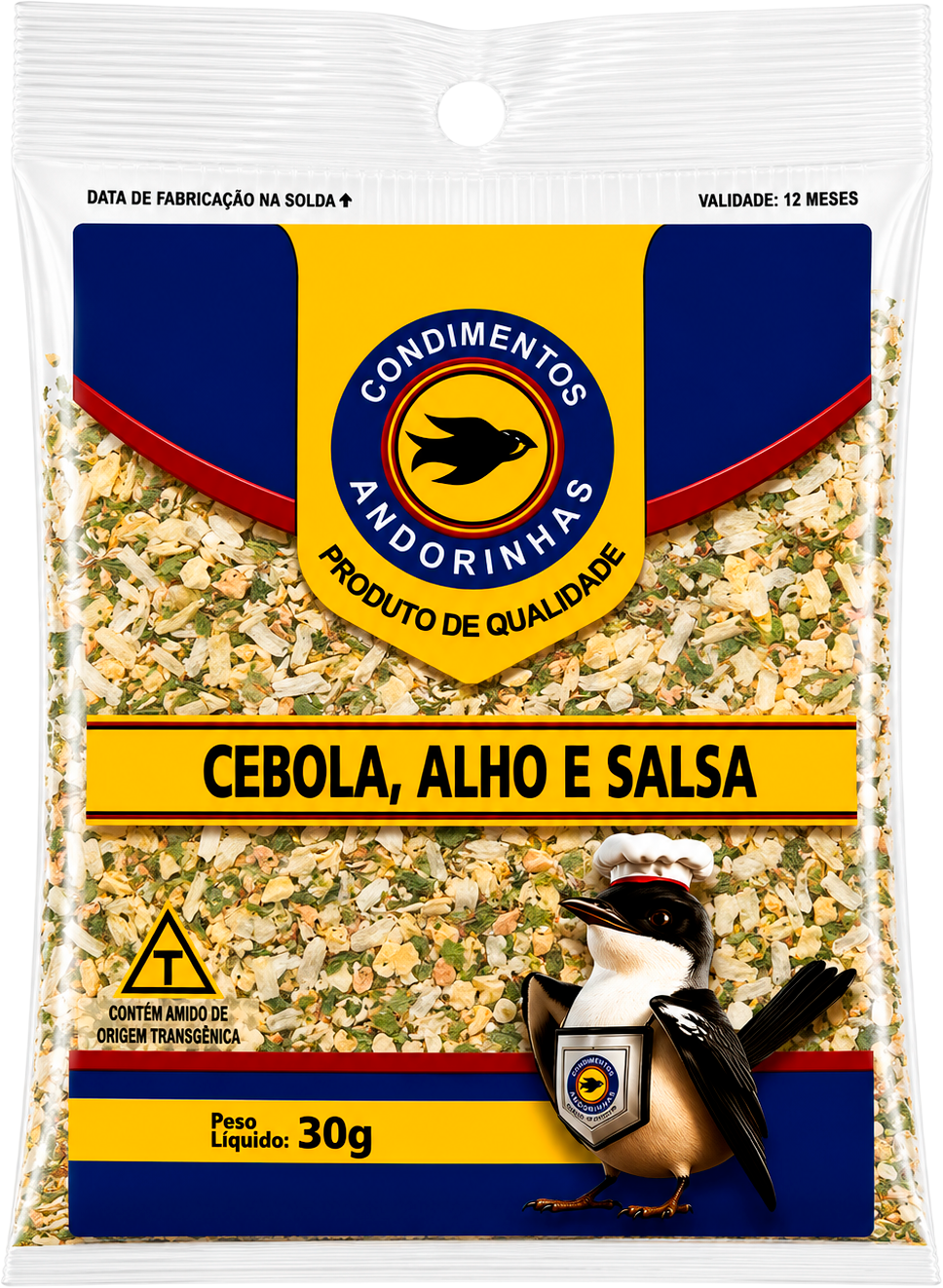 Cebola, Alho e Salsa