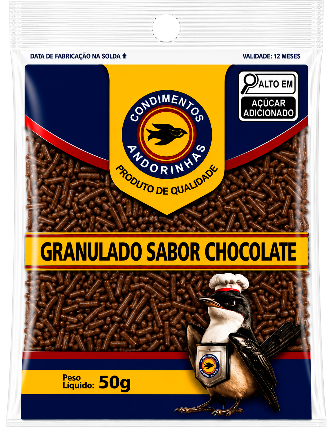 Granulado Sabor Chocolate